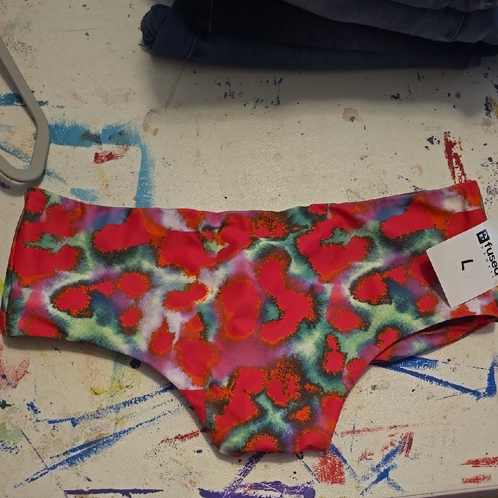Fused Hawaii Multicolor Bikini Bottom
